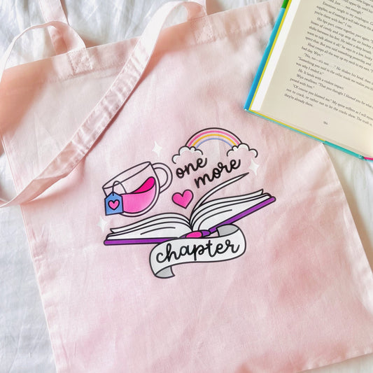 One More Chapter Tote Bag