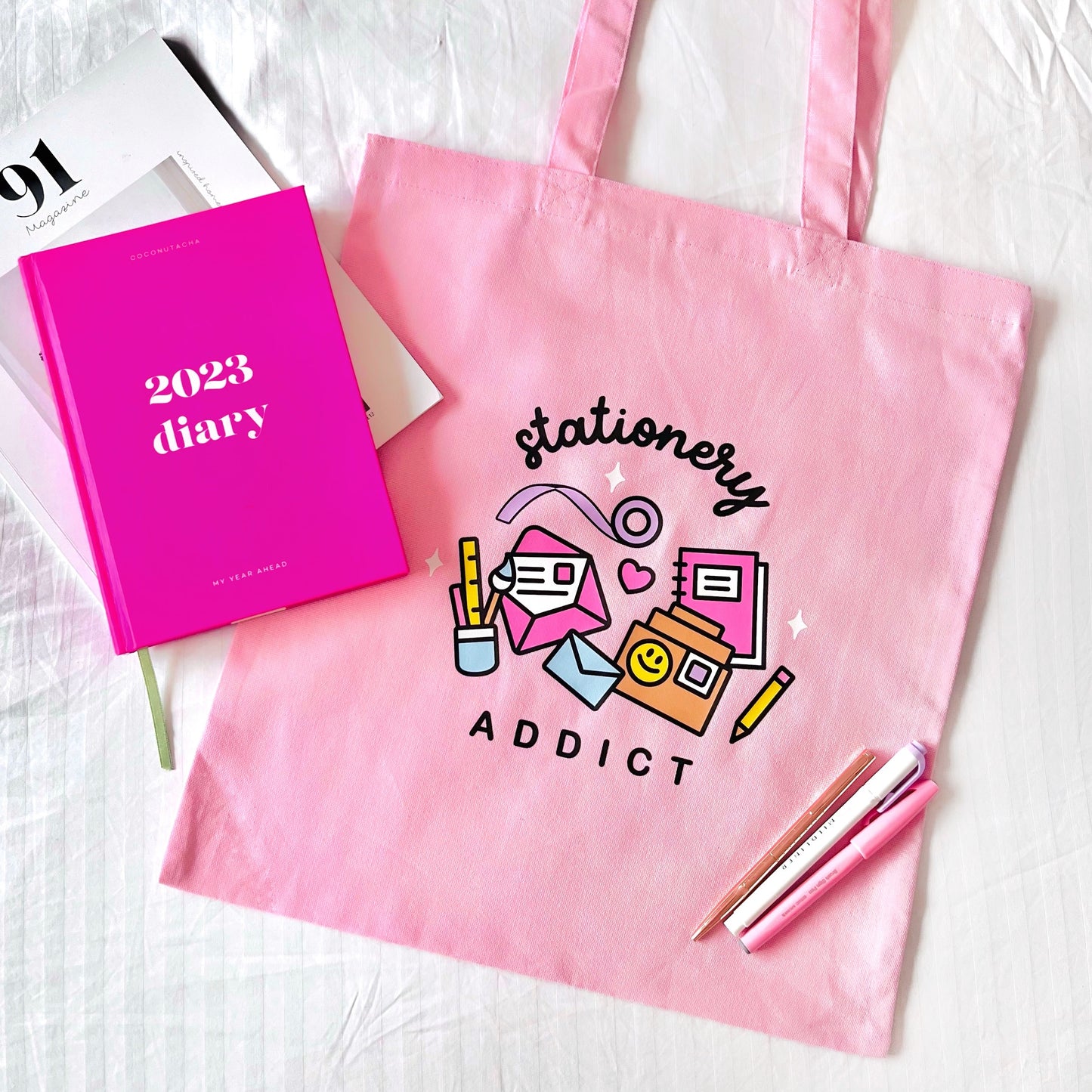 Stationery Addict Tote Bag