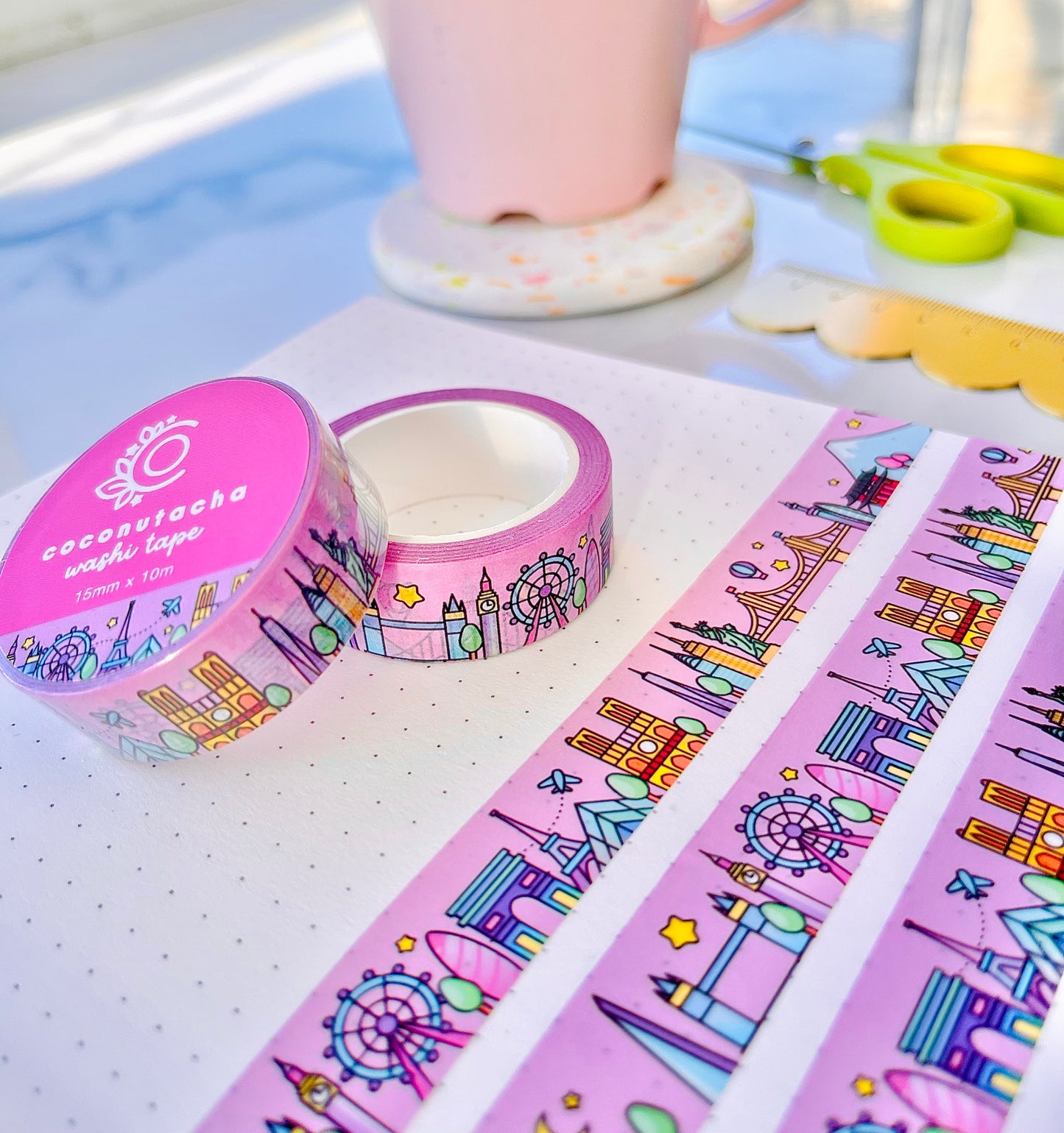 Around the World Washi Tape