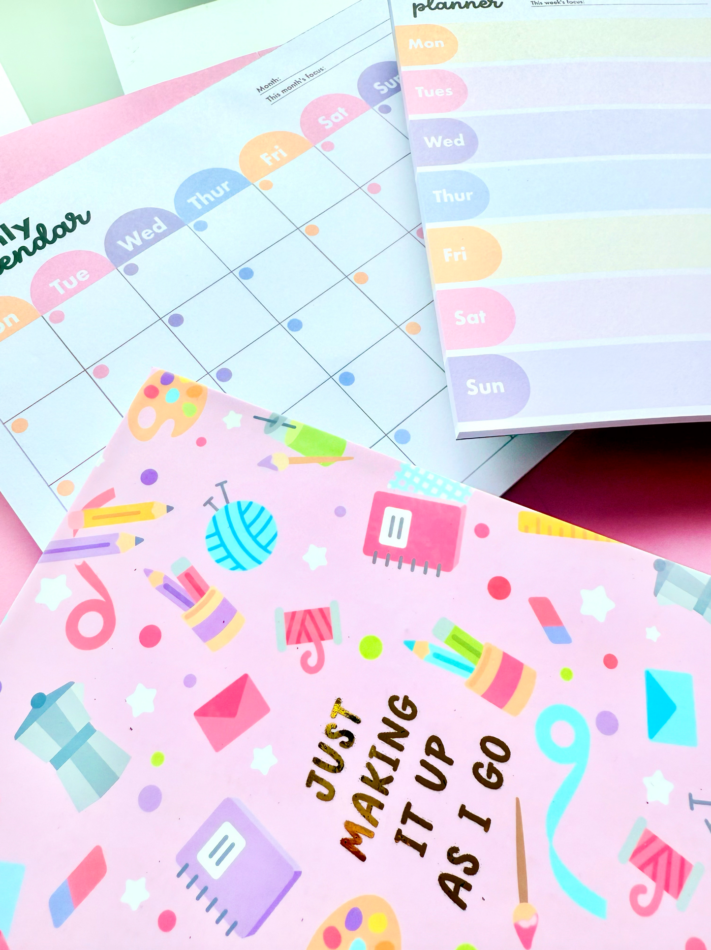 Monthly Desk Pad