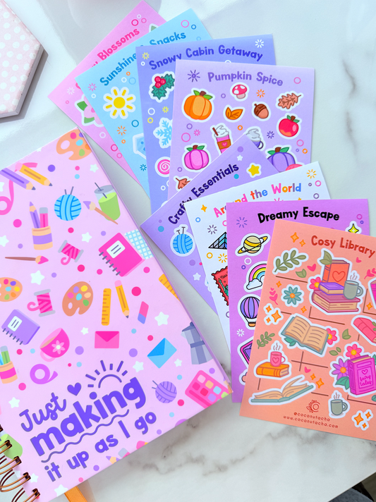 Starlit Cosmos Sticker Sheet