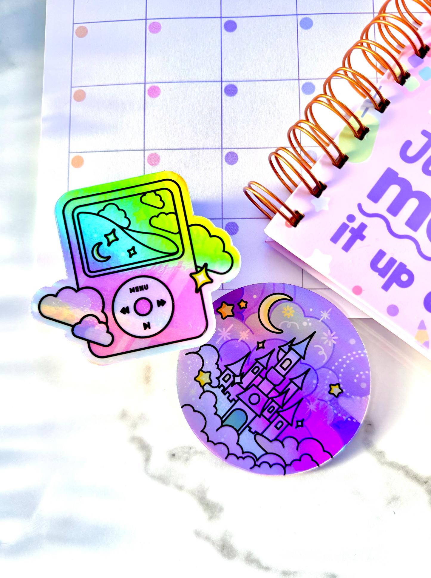 Retro MP3 Music Player Sticker