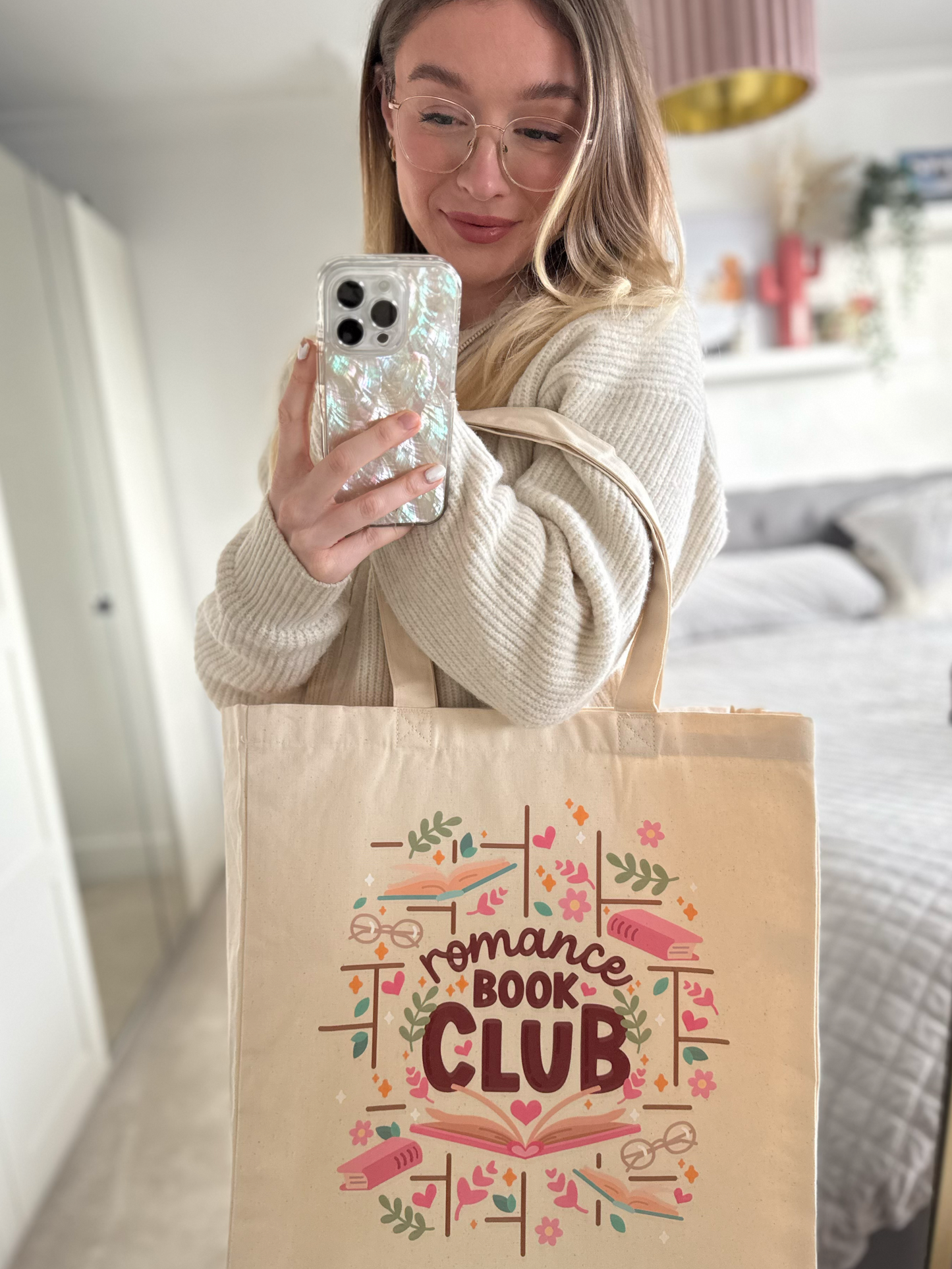 Romance Book Club Tote Bag