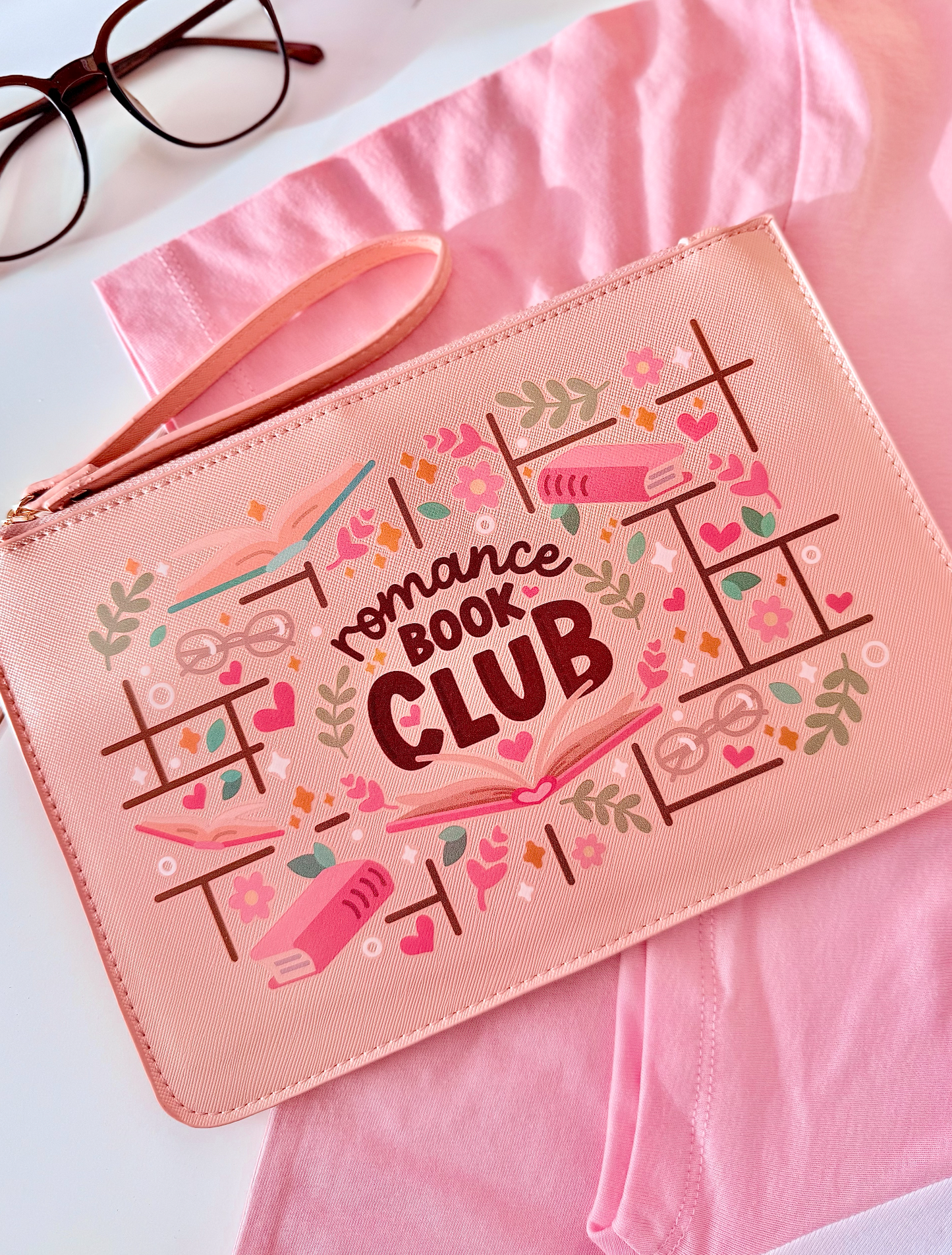 Romance Book Club Luxury Kindle Pouch