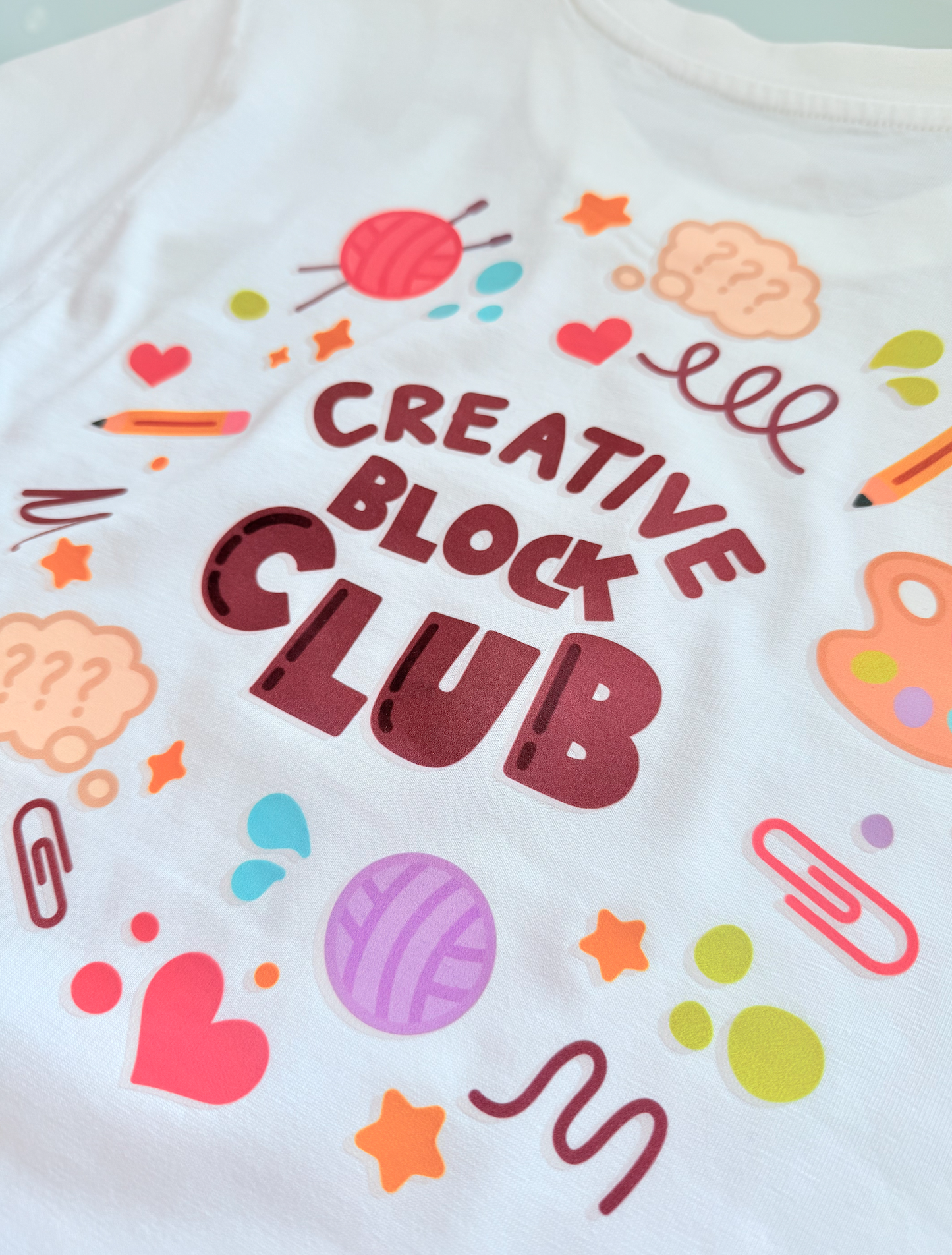 Creative Block Club Longline T-Shirt