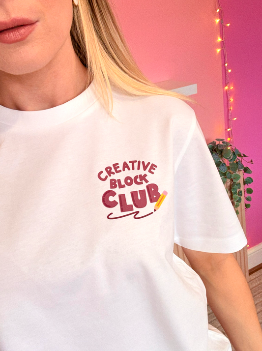 Creative Block Club Longline T-Shirt