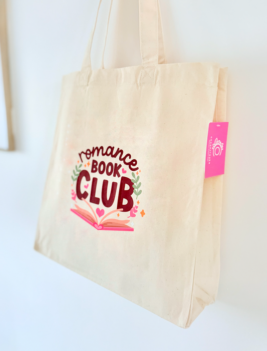 SAMPLE Romance Book Club Tote Bag