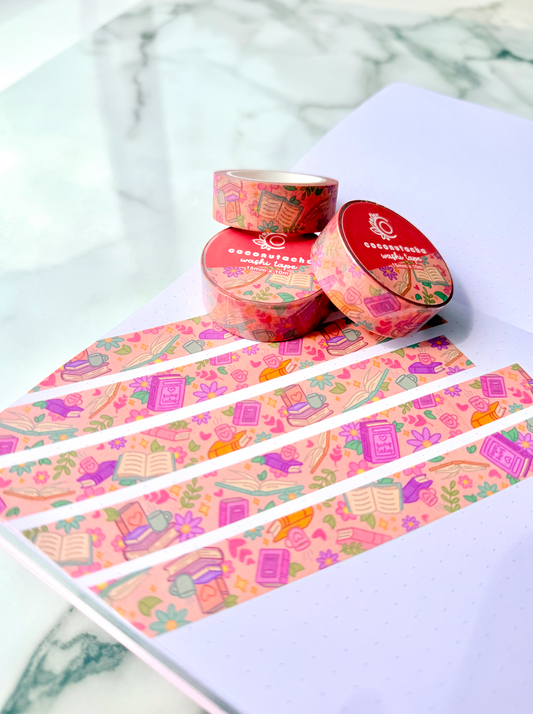 Booked & Busy Washi Tape