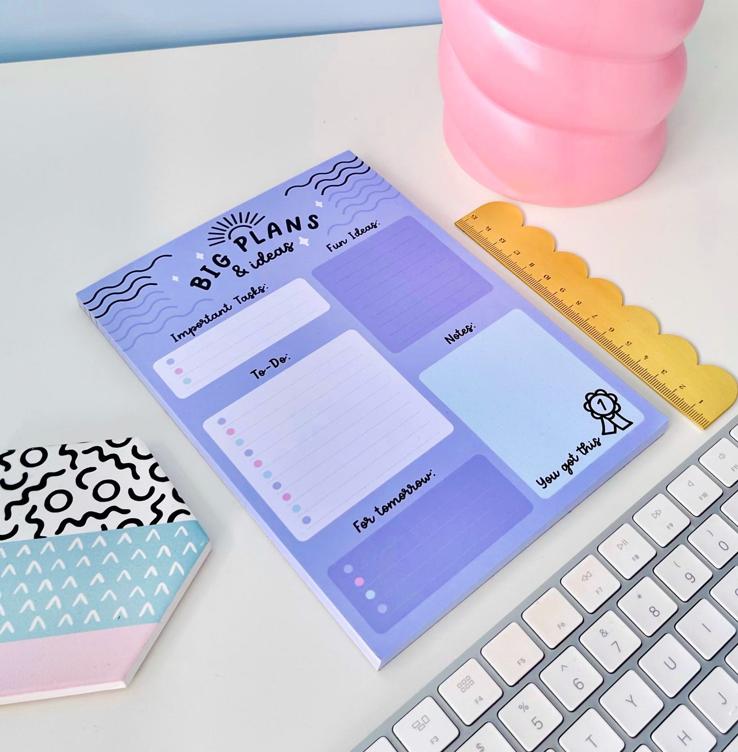 SECONDS Big Ideas Desk Pad