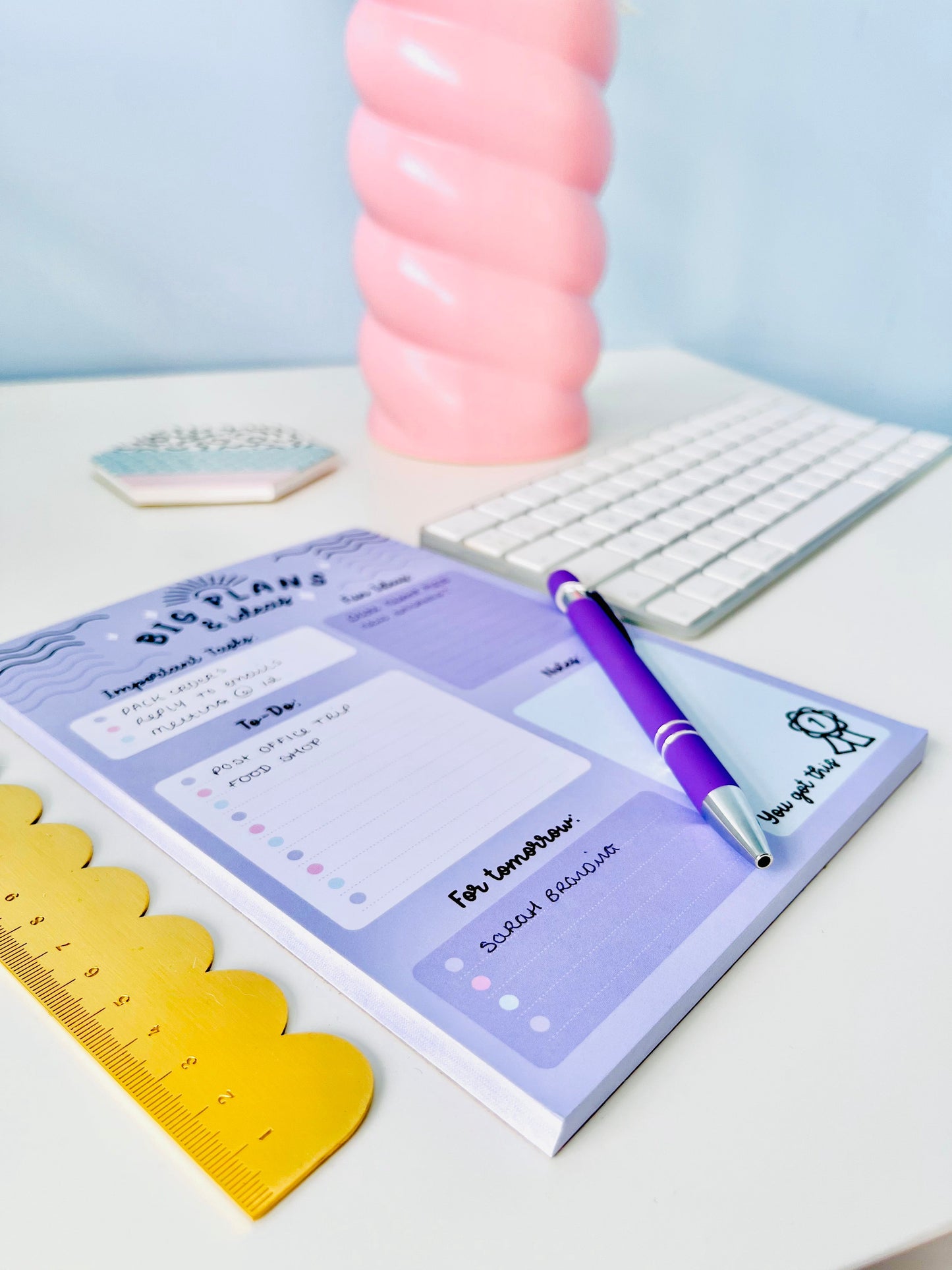 SECONDS Big Ideas Desk Pad
