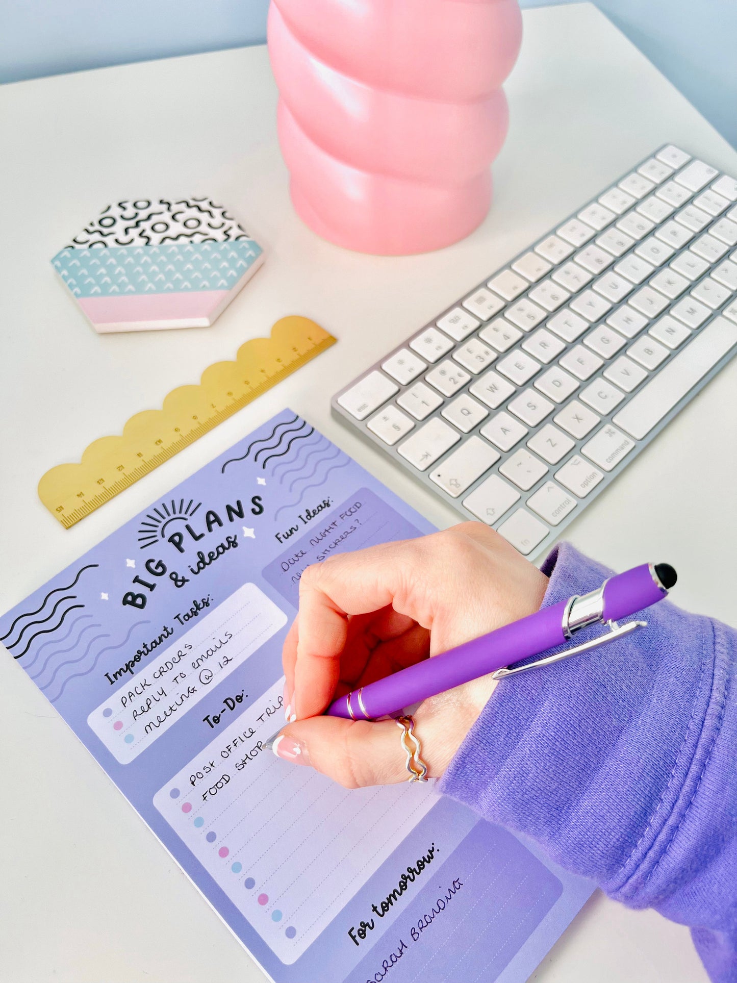 SECONDS Big Ideas Desk Pad