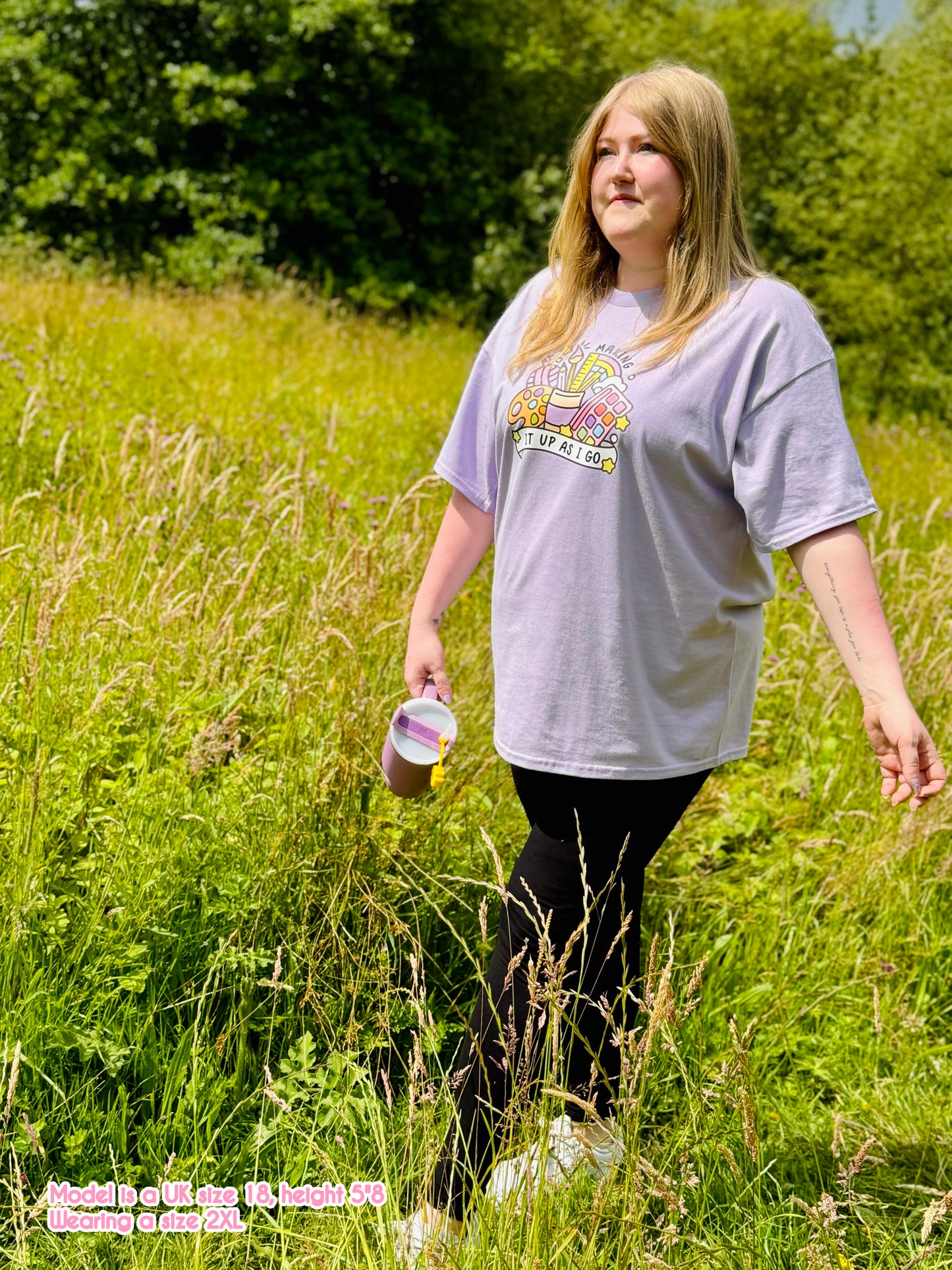 Making it Up as I Go Longline T-Shirt