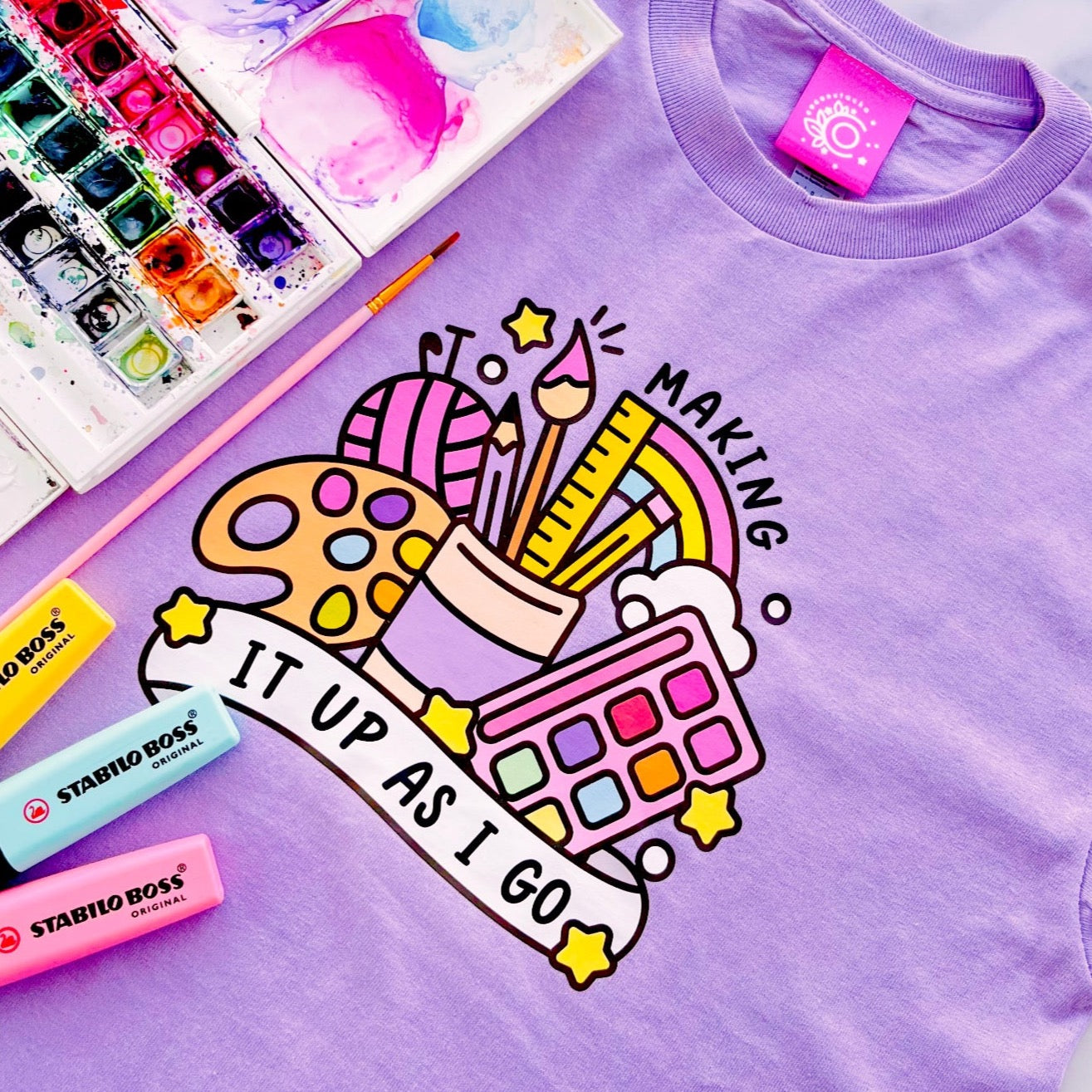 Making it Up as I Go Longline T-Shirt