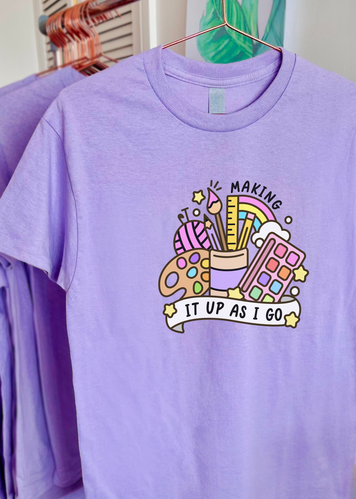 Making it Up as I Go Longline T-Shirt