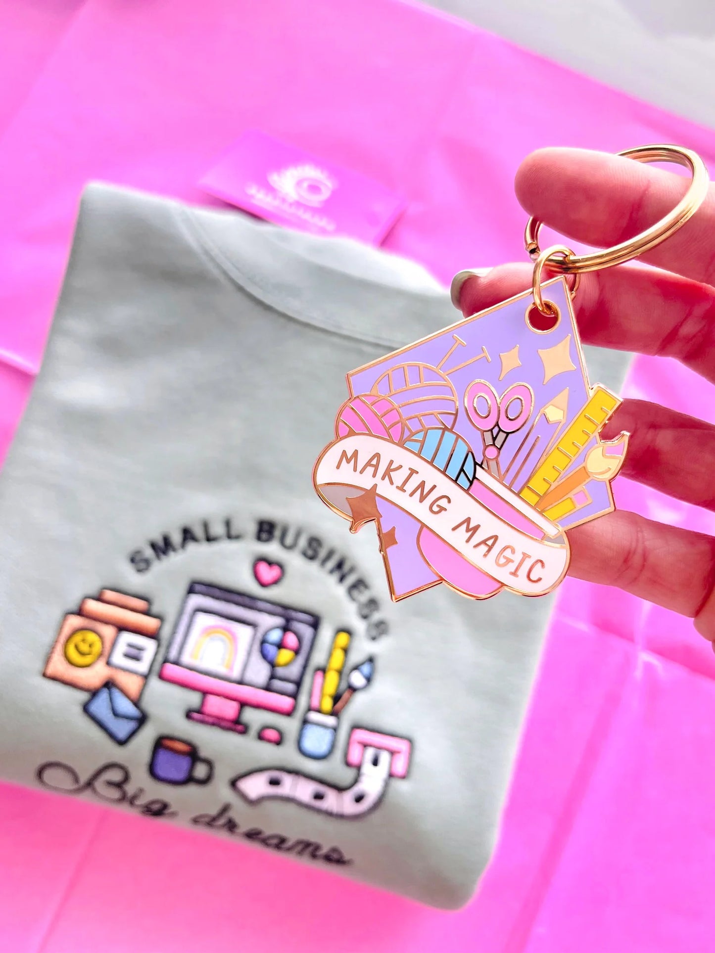 Making Magic Keychain