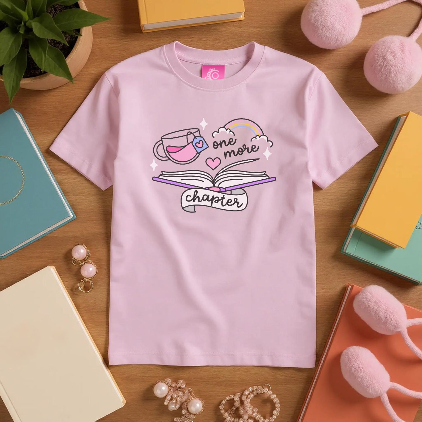 One More Chapter Children's Tee