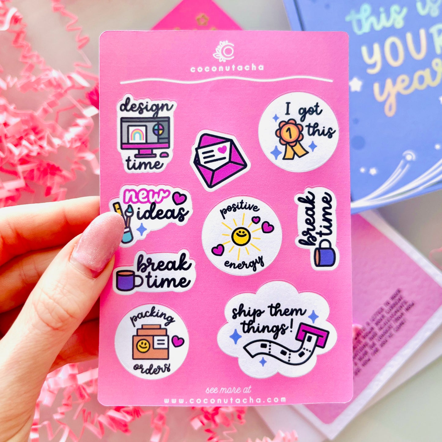 Self Care Planner Stickers