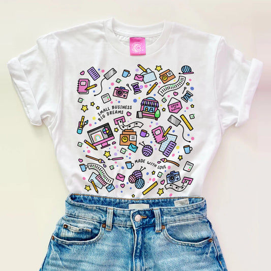 END OF LINE Small Business, Big Dreams Longline T-Shirt