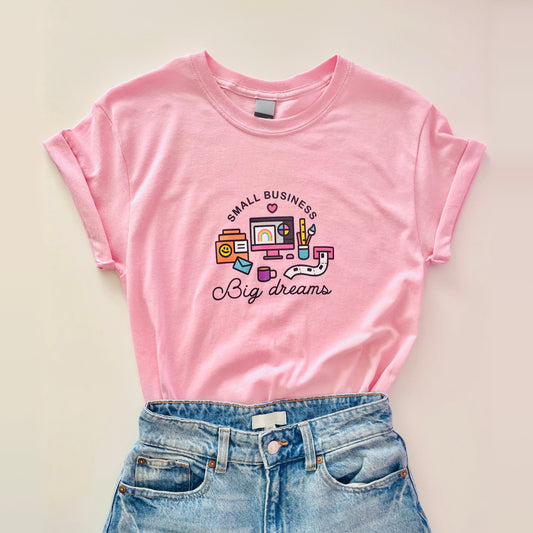 END OF LINE Small Business, Big Dreams Longline T-Shirt