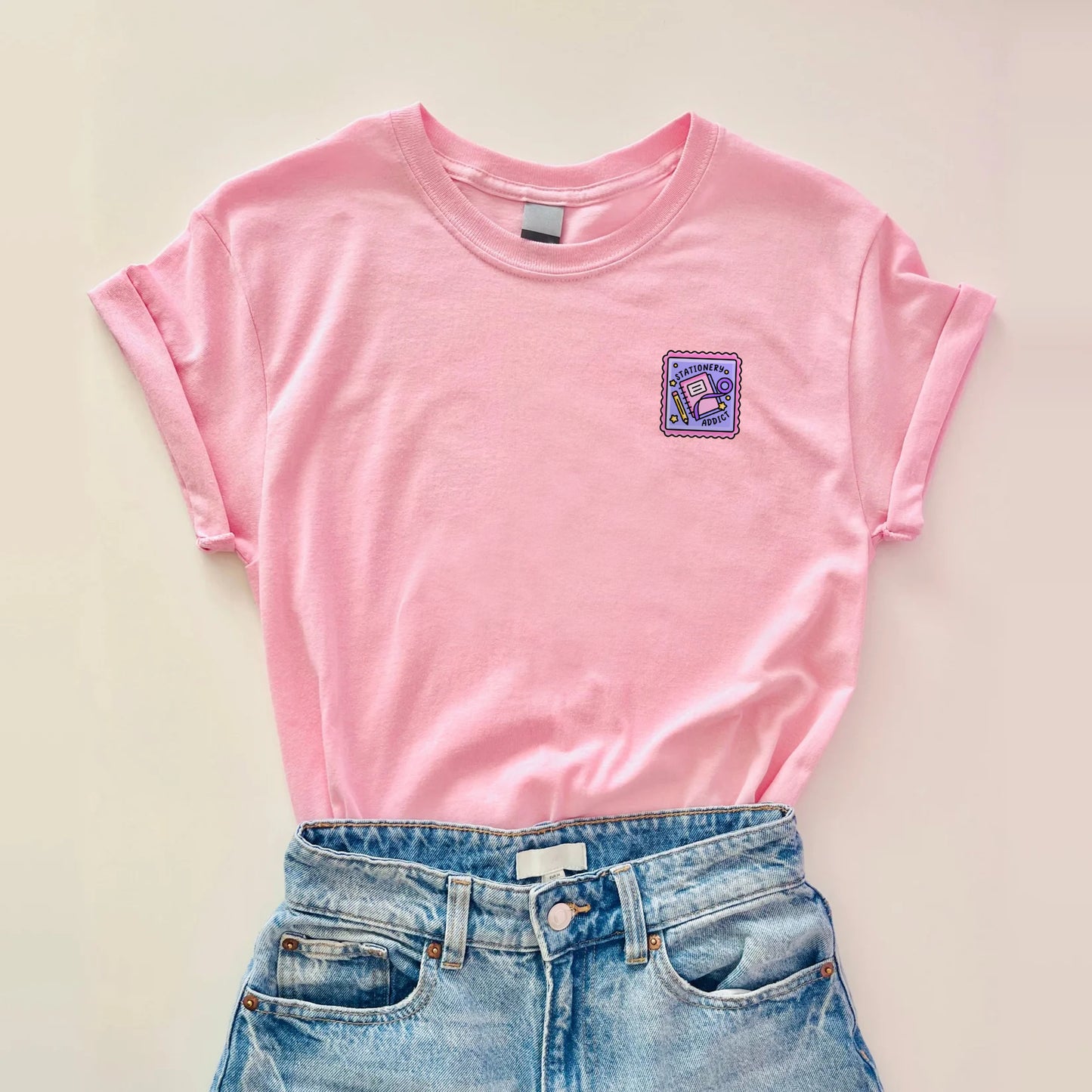 Stationery Addict Stamp T-Shirt