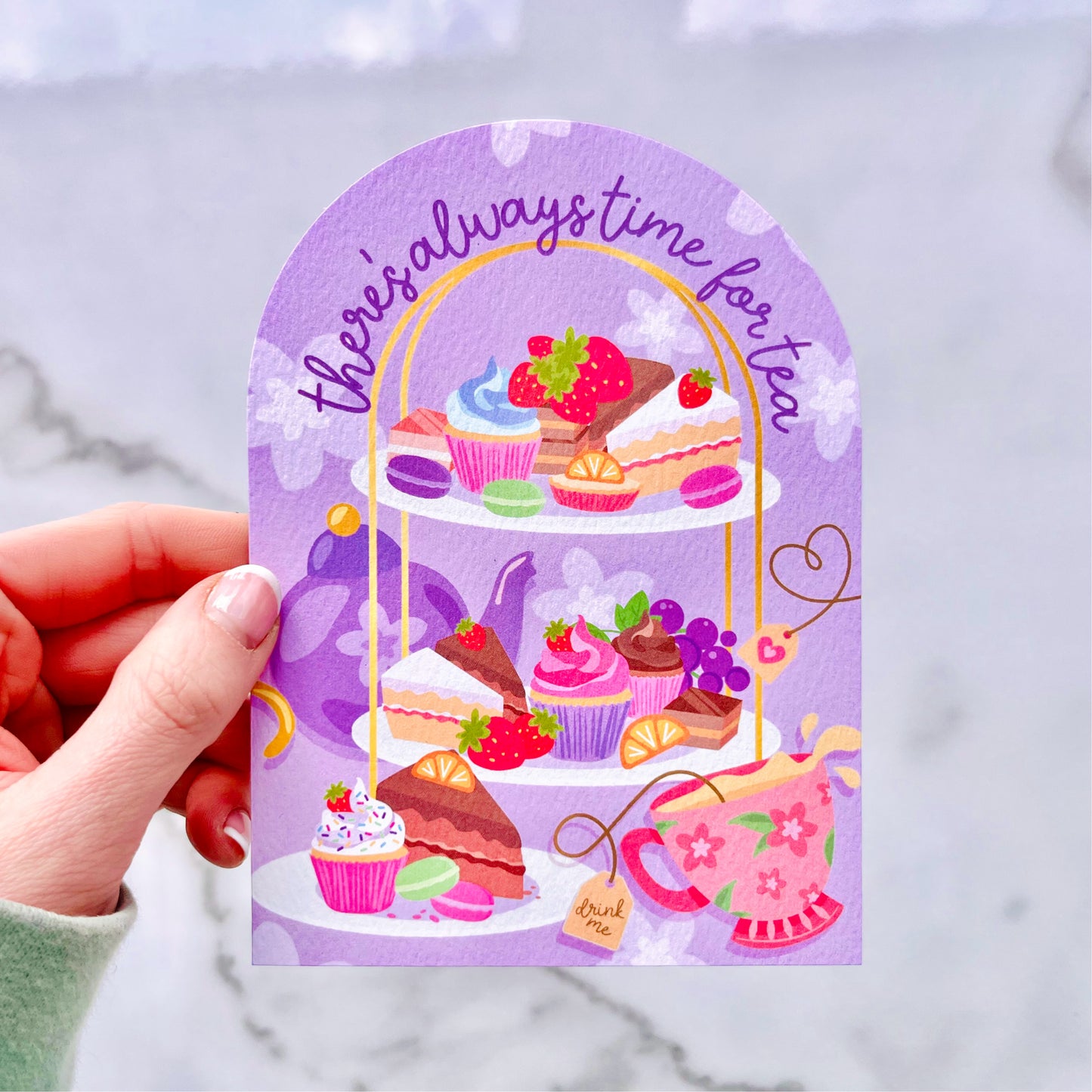 Time for Tea Art Print (end-of-line)