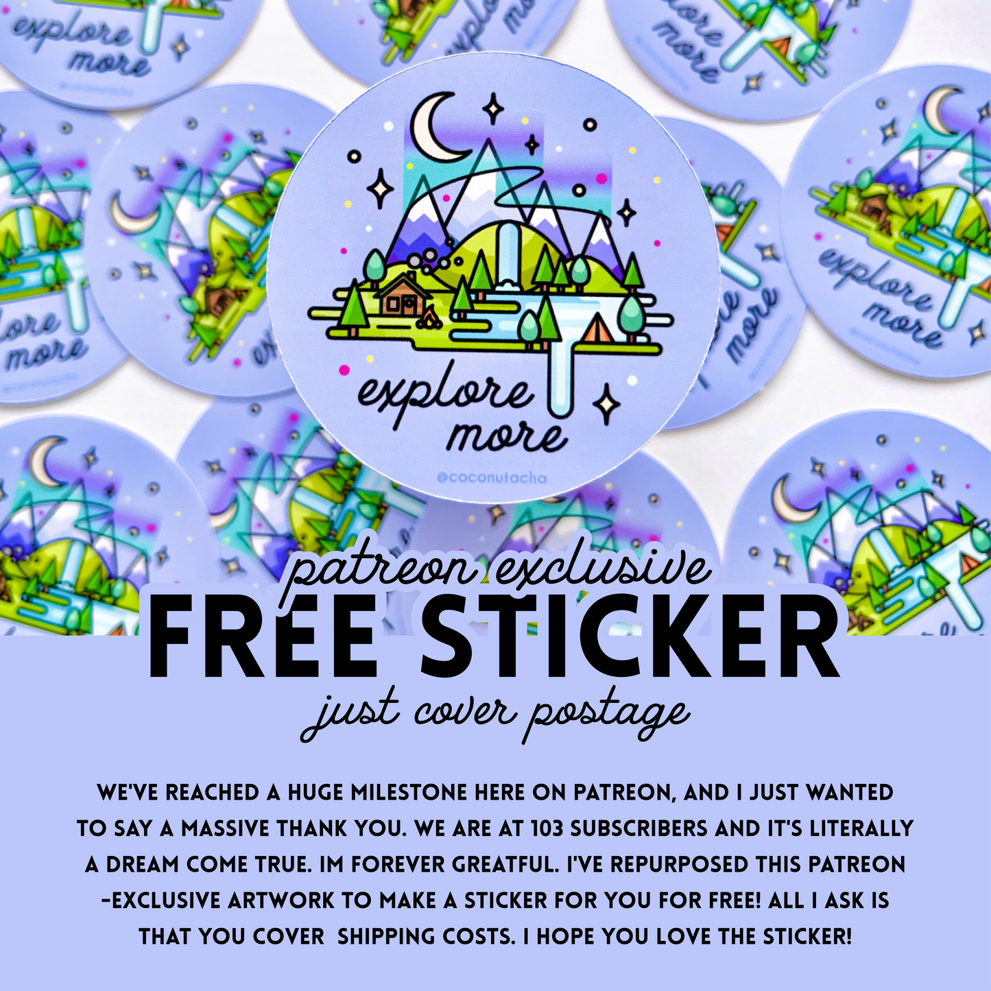 Patreon Exclusive Sticker