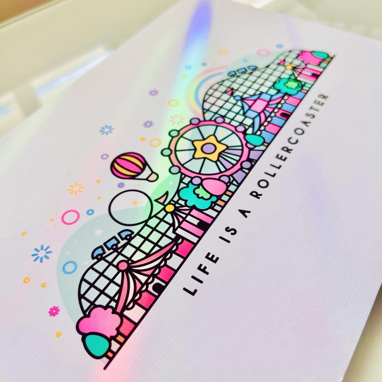 Rollercoaster Art Print