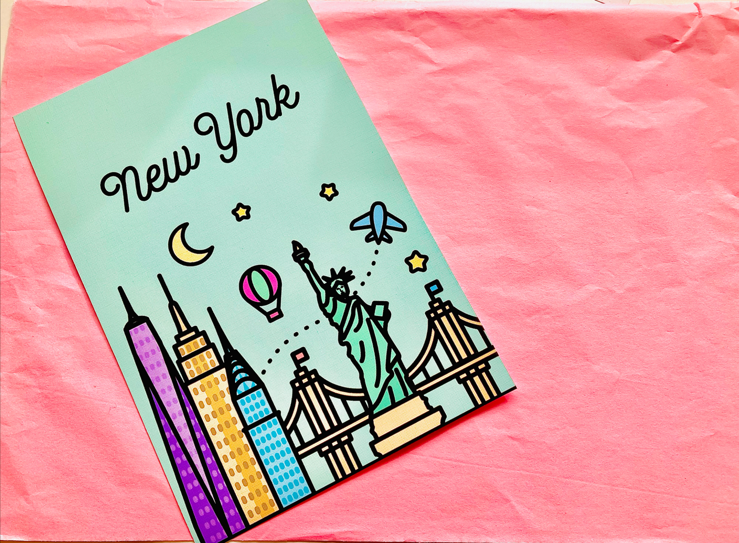 New York Skyline Art Print