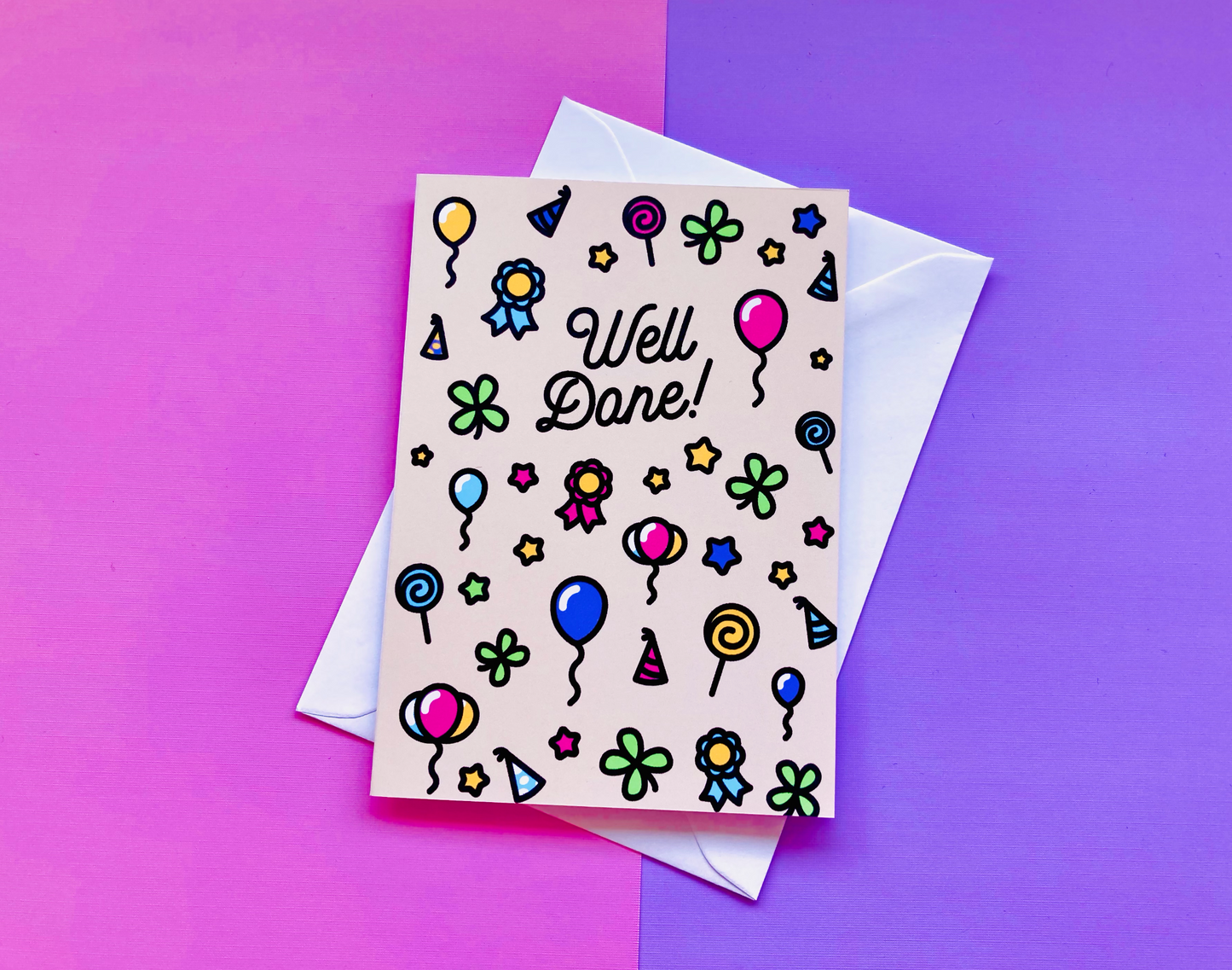 Well Done Icons Greeting Card
