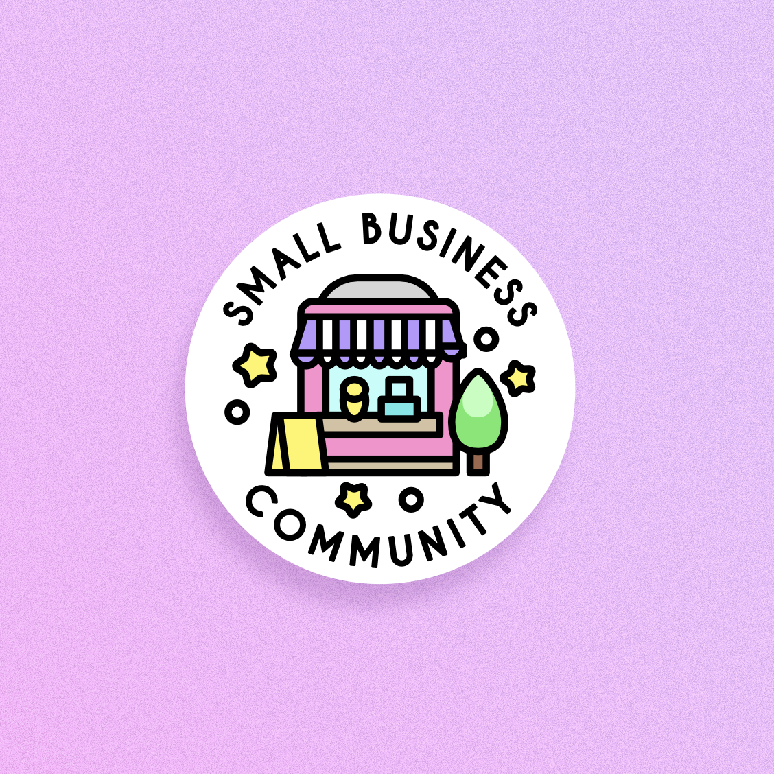 Small Business Community Sticker