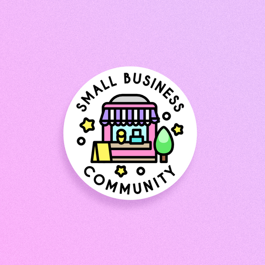 Small Business Community Sticker