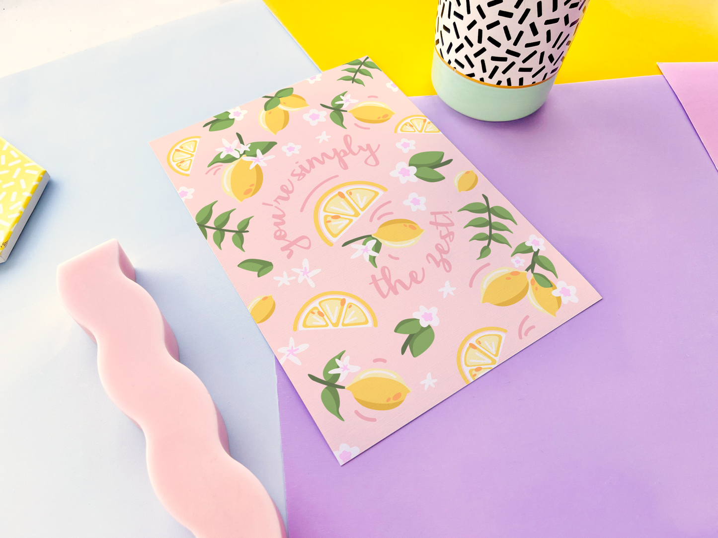 Simply the Zest Canvas Art Print