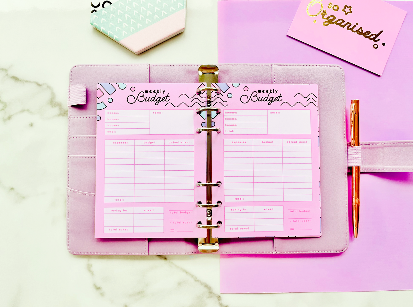 Budget Planner Pages (Download)