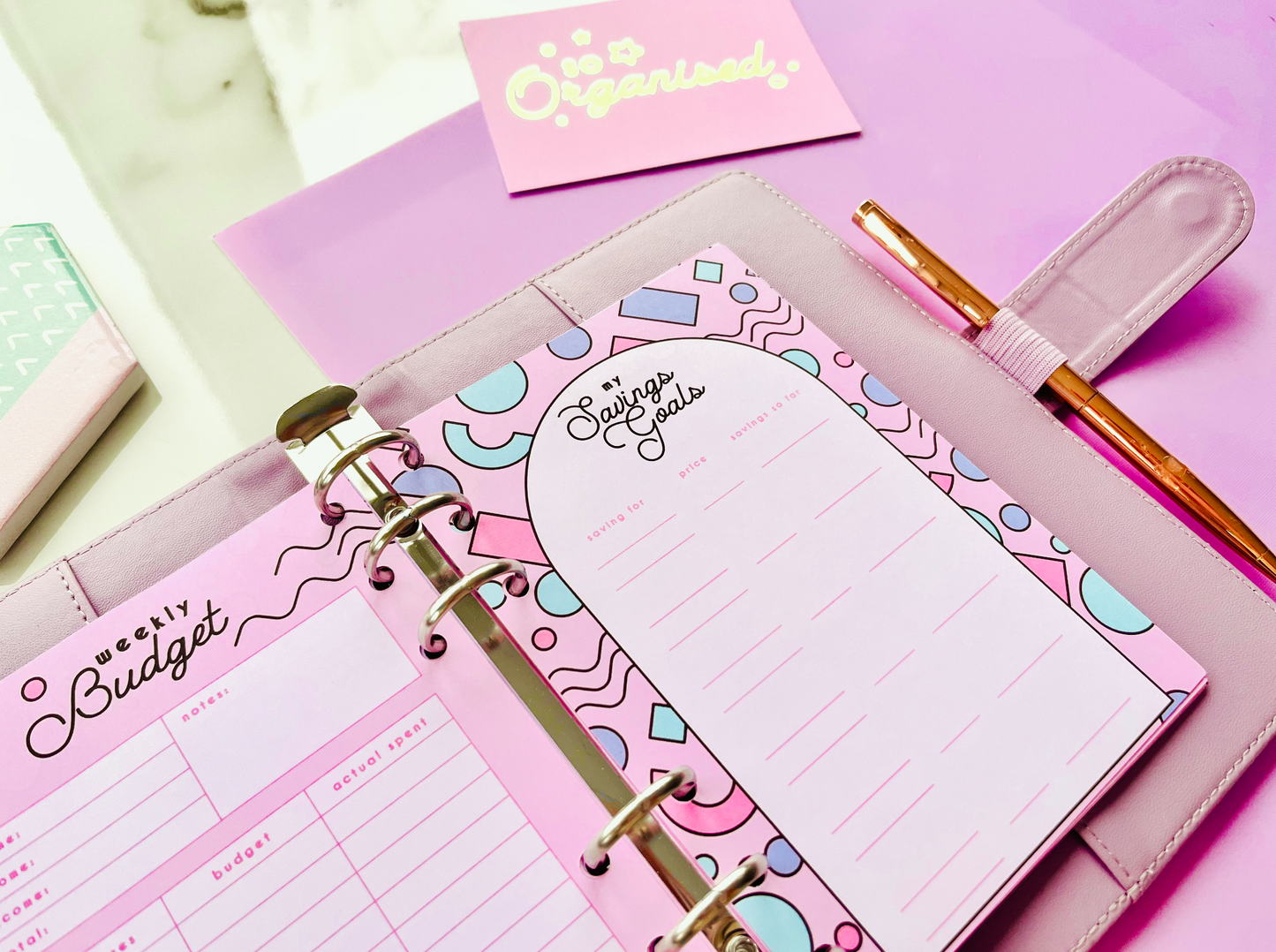 Budget Planner Pages (Download)