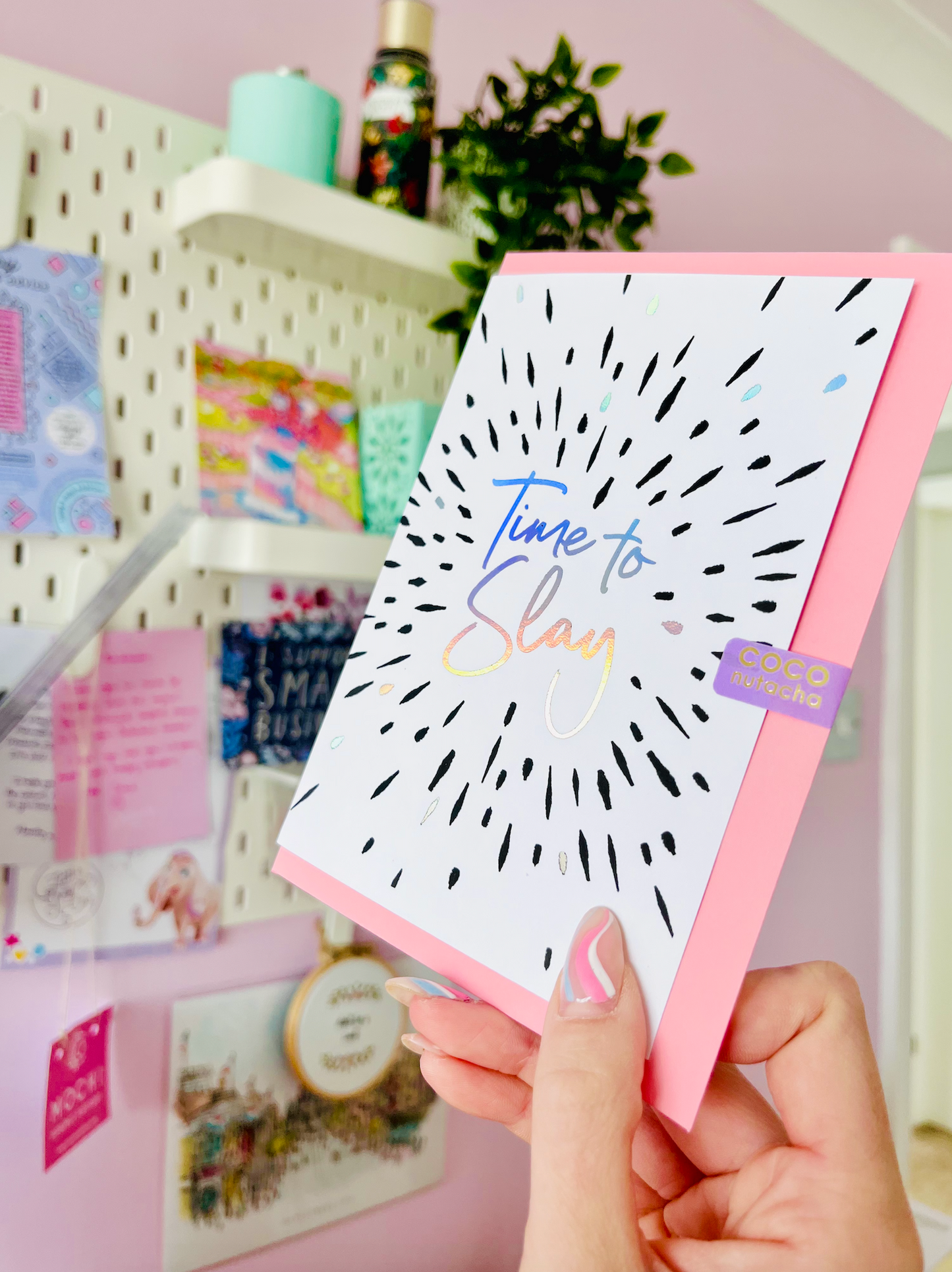 Time to Slay Card for Pride