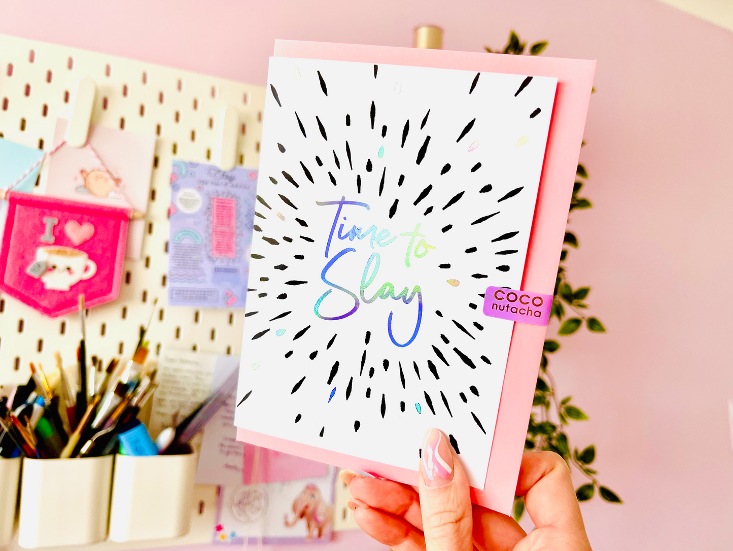 Time to Slay Card for Pride