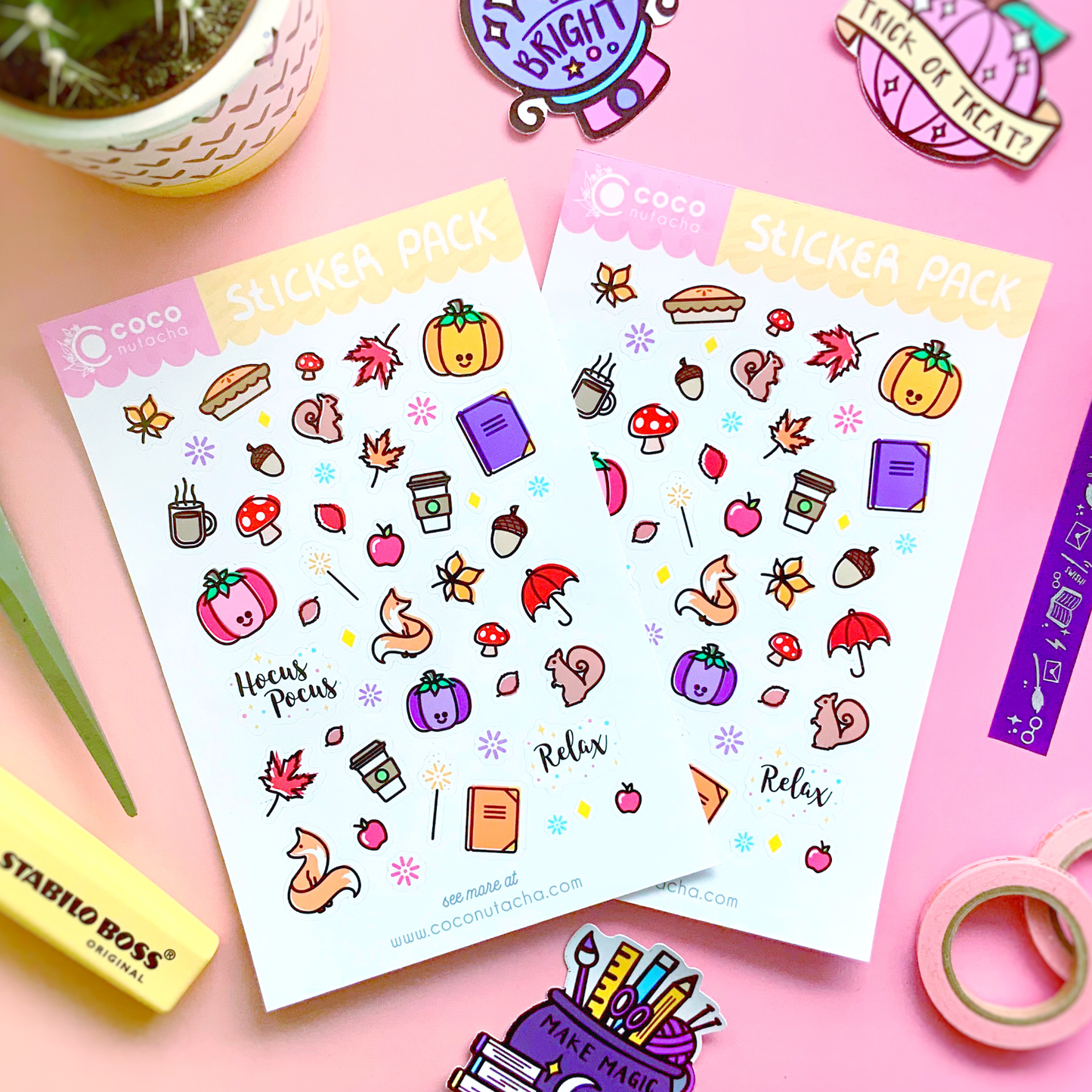 Autumn Magic Sticker Set