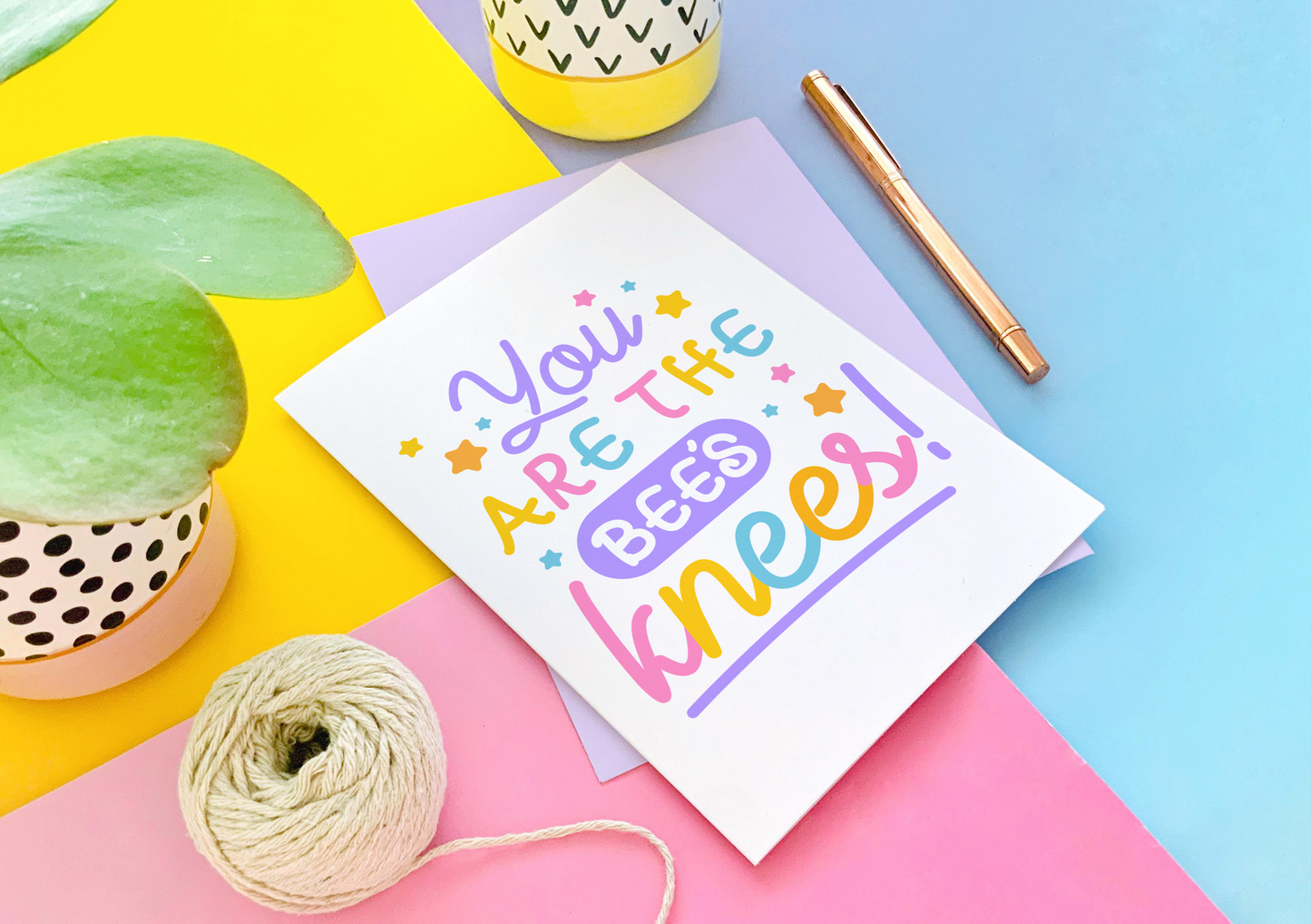 Bees Knees Greeting Card
