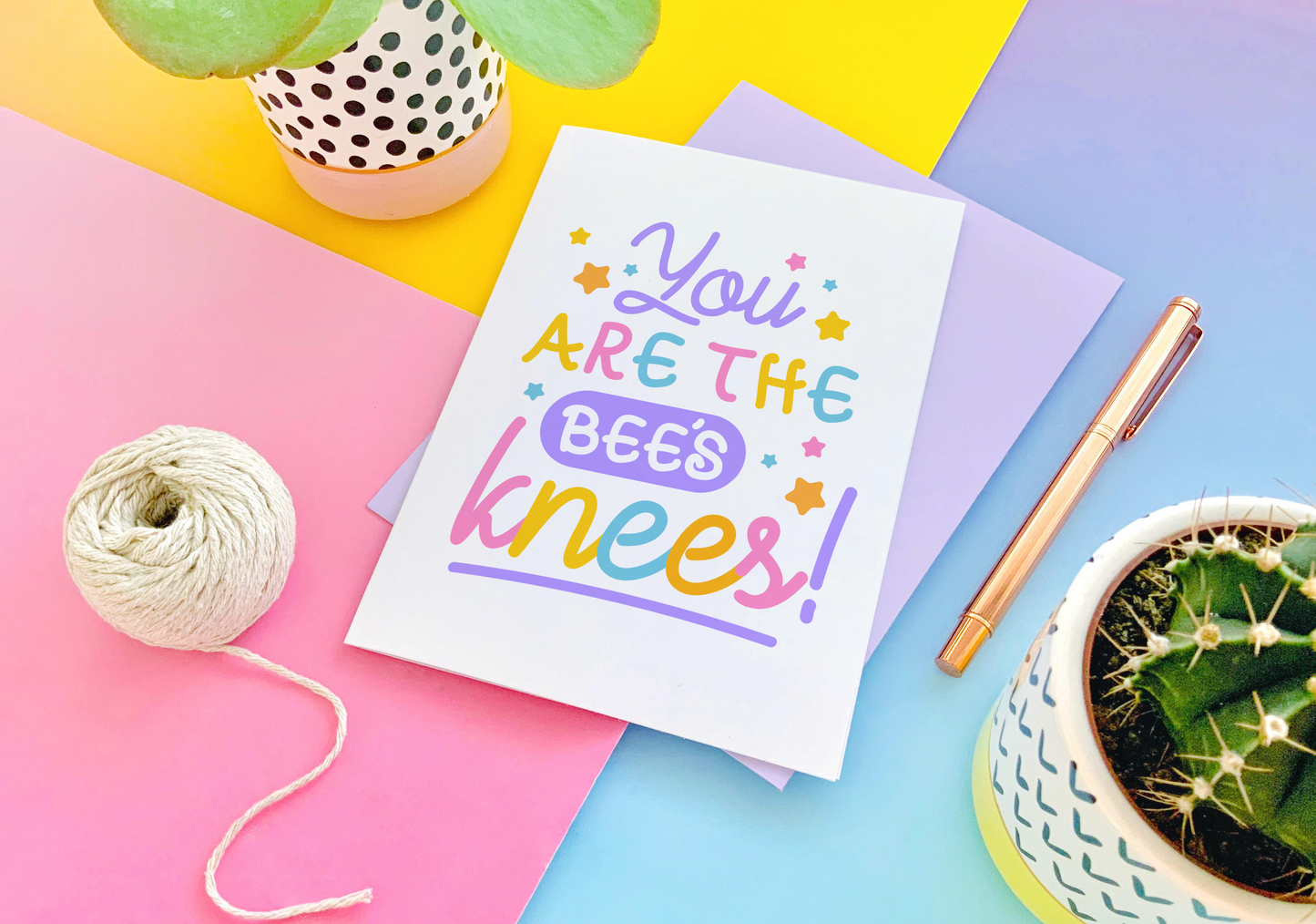 Bees Knees Greeting Card