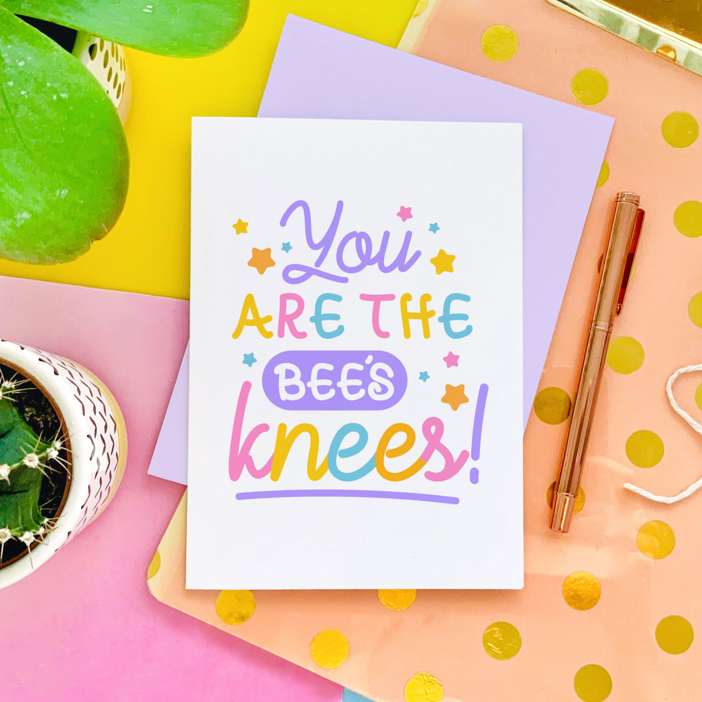 Bees Knees Greeting Card