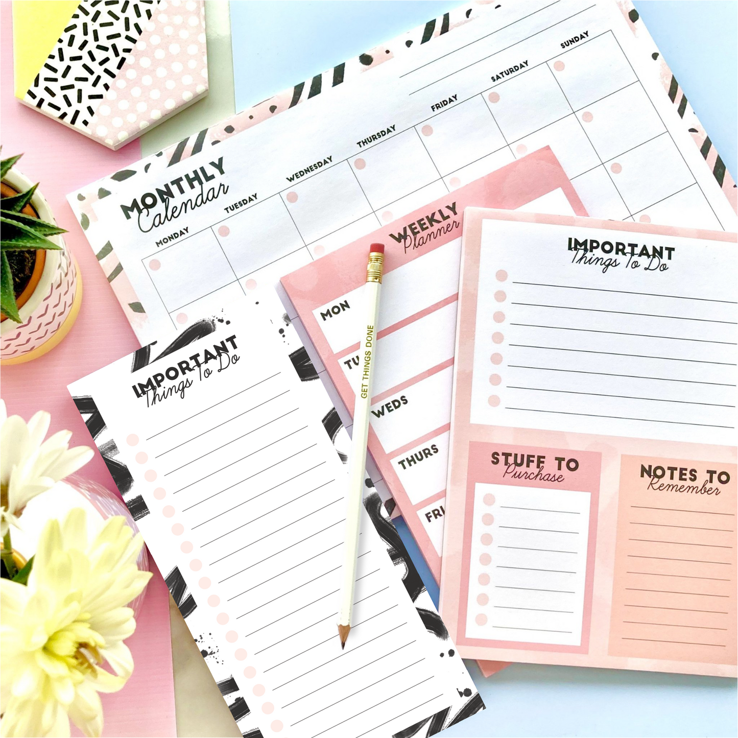Girl Boss Stationery Set