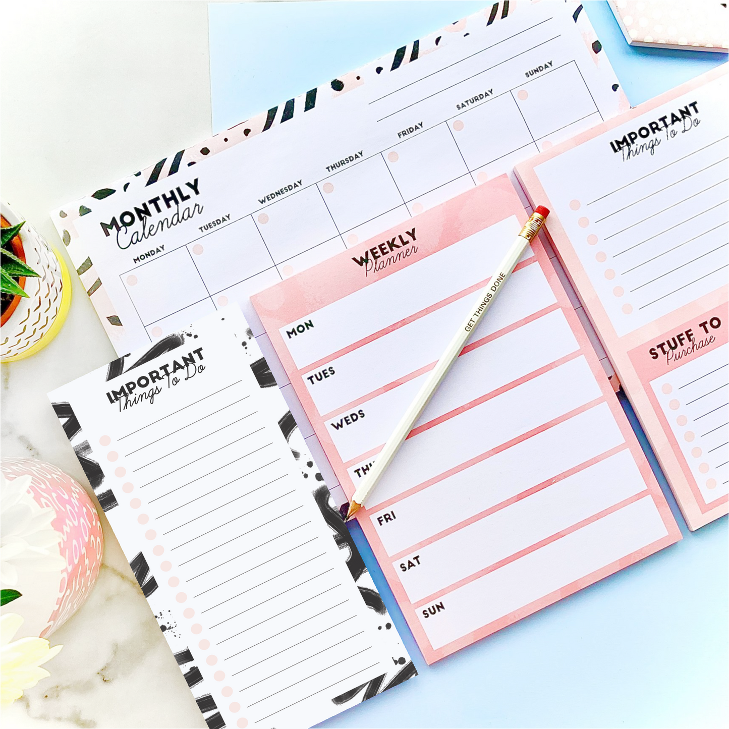 Girl Boss Stationery Set