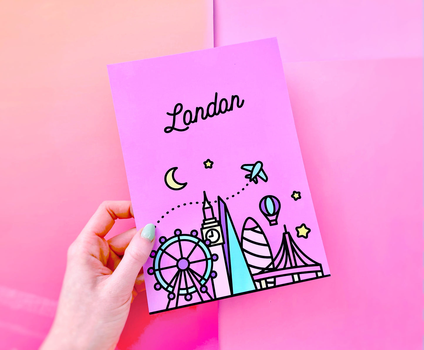 London Skyline Art Print