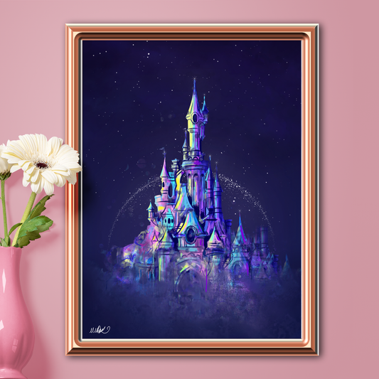 Fairytale Castle Art Print