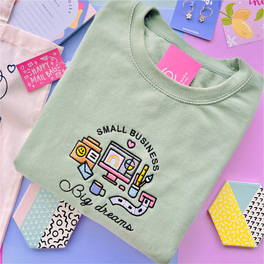 END OF LINE Small Business Sweater