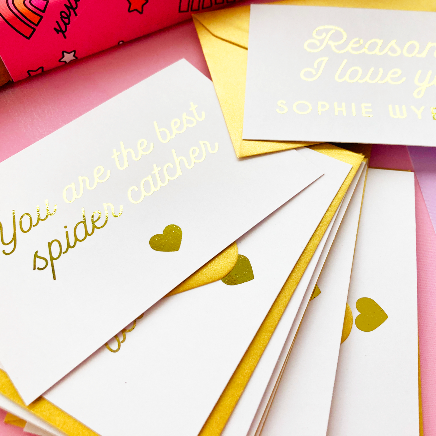 Reasons I Love You Personalised Valentine's Box