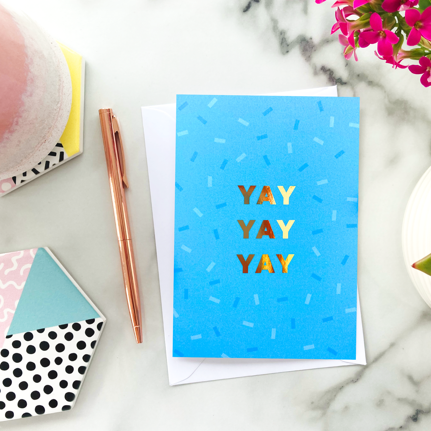 Yay Foil Greeting Card