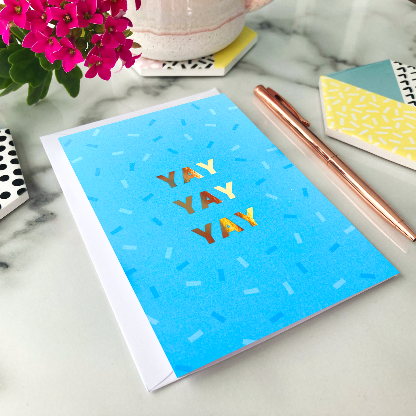 Yay Foil Greeting Card