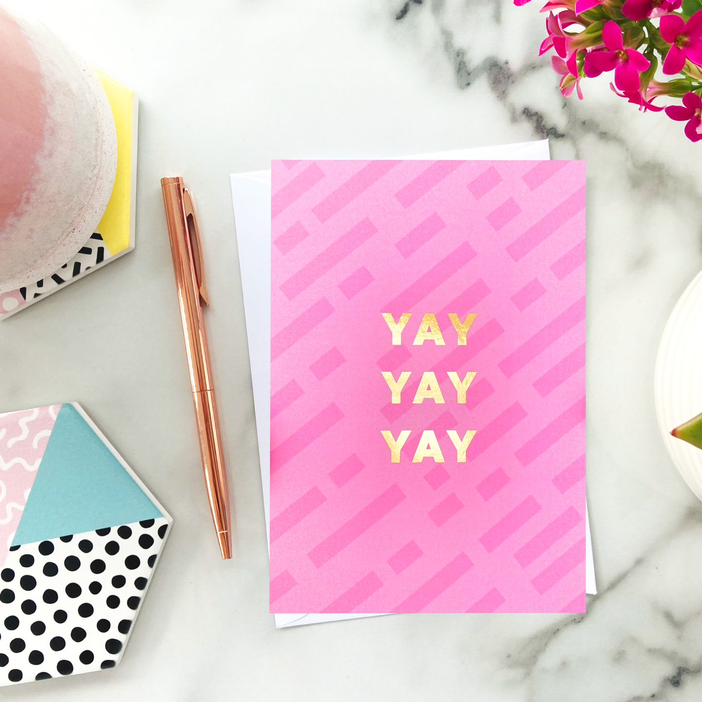 Yay Foil Greeting Card