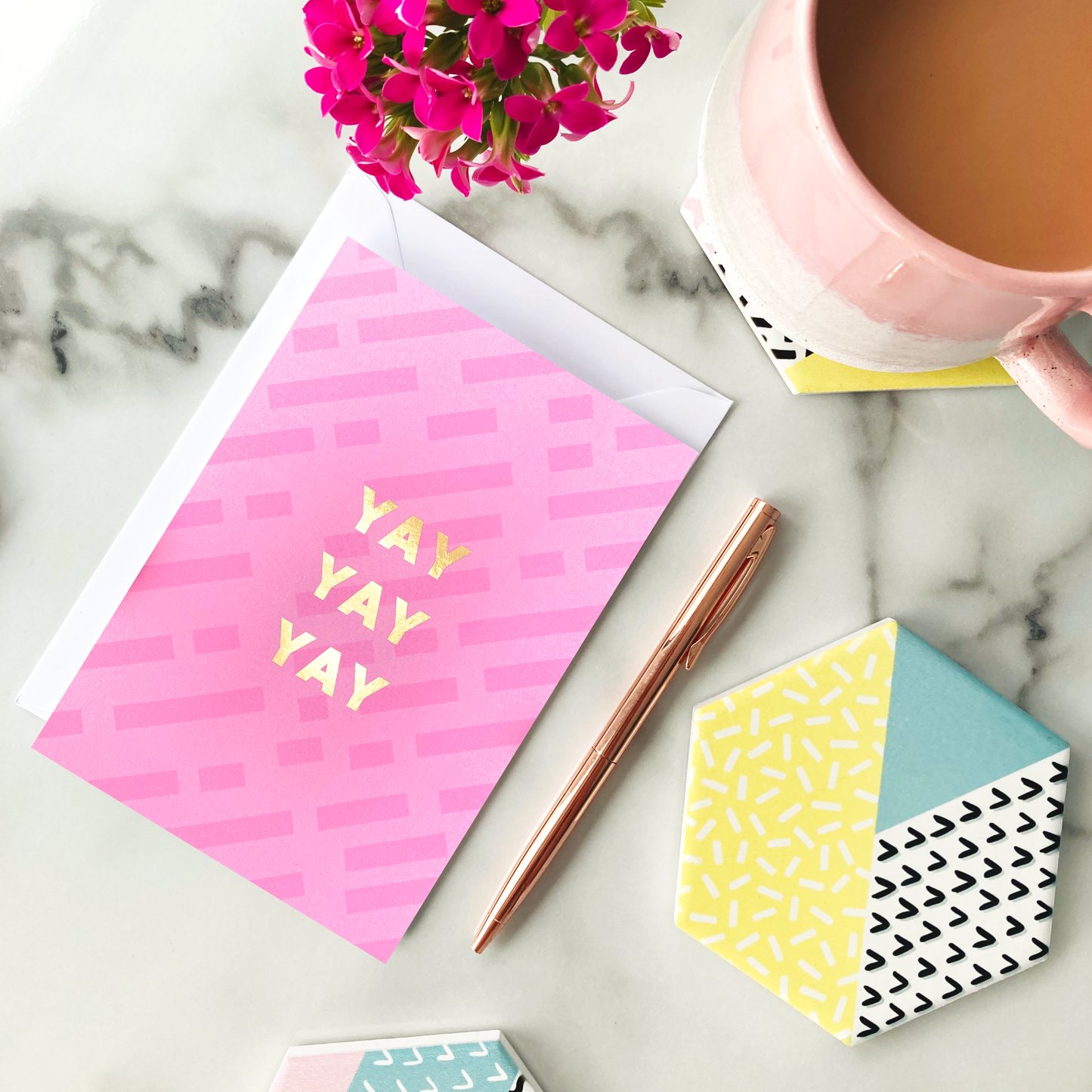 Yay Foil Greeting Card